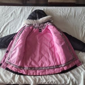 ZeroXposur Girls Winter Jacket with Hoodie size 10/12